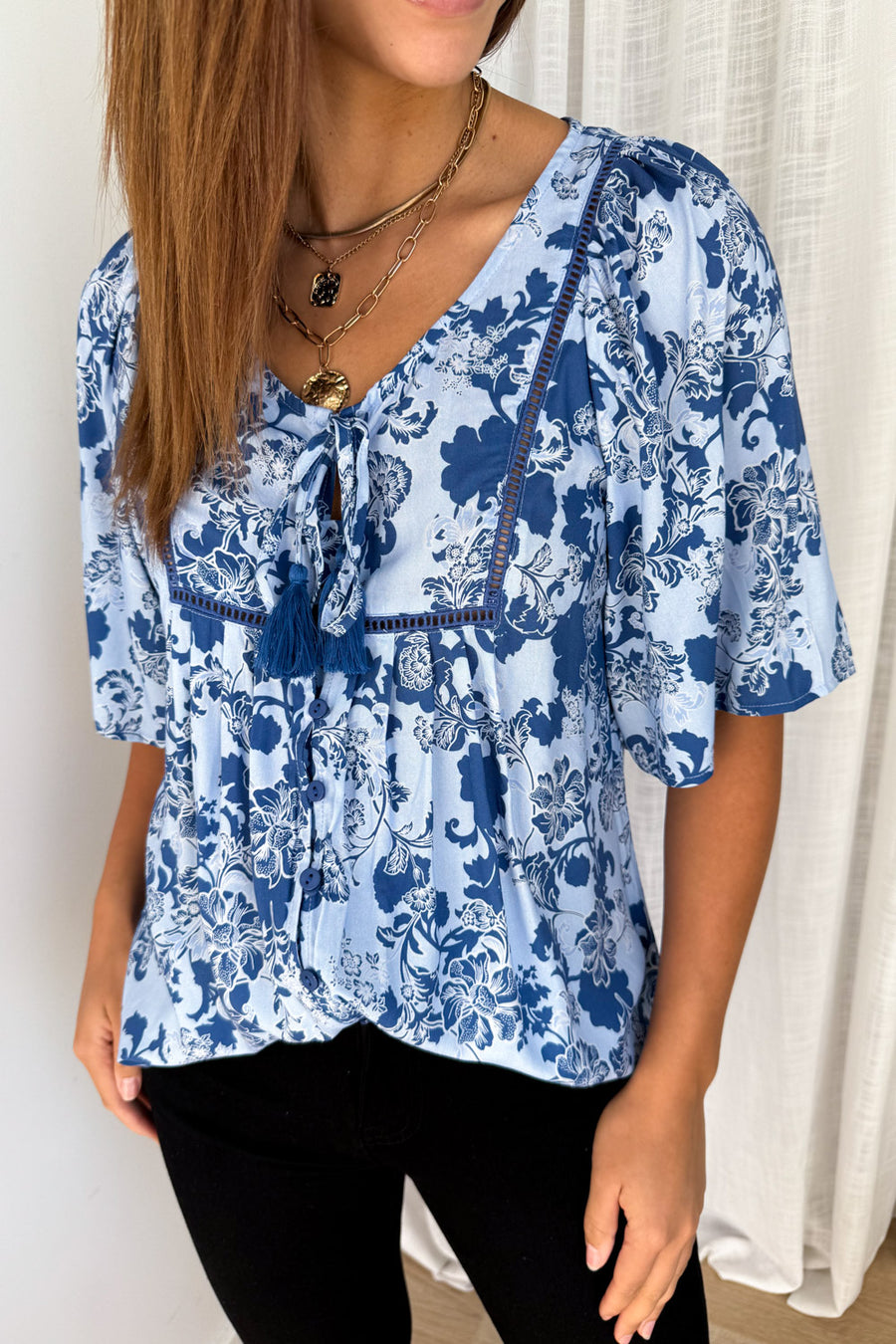 Blue Floral