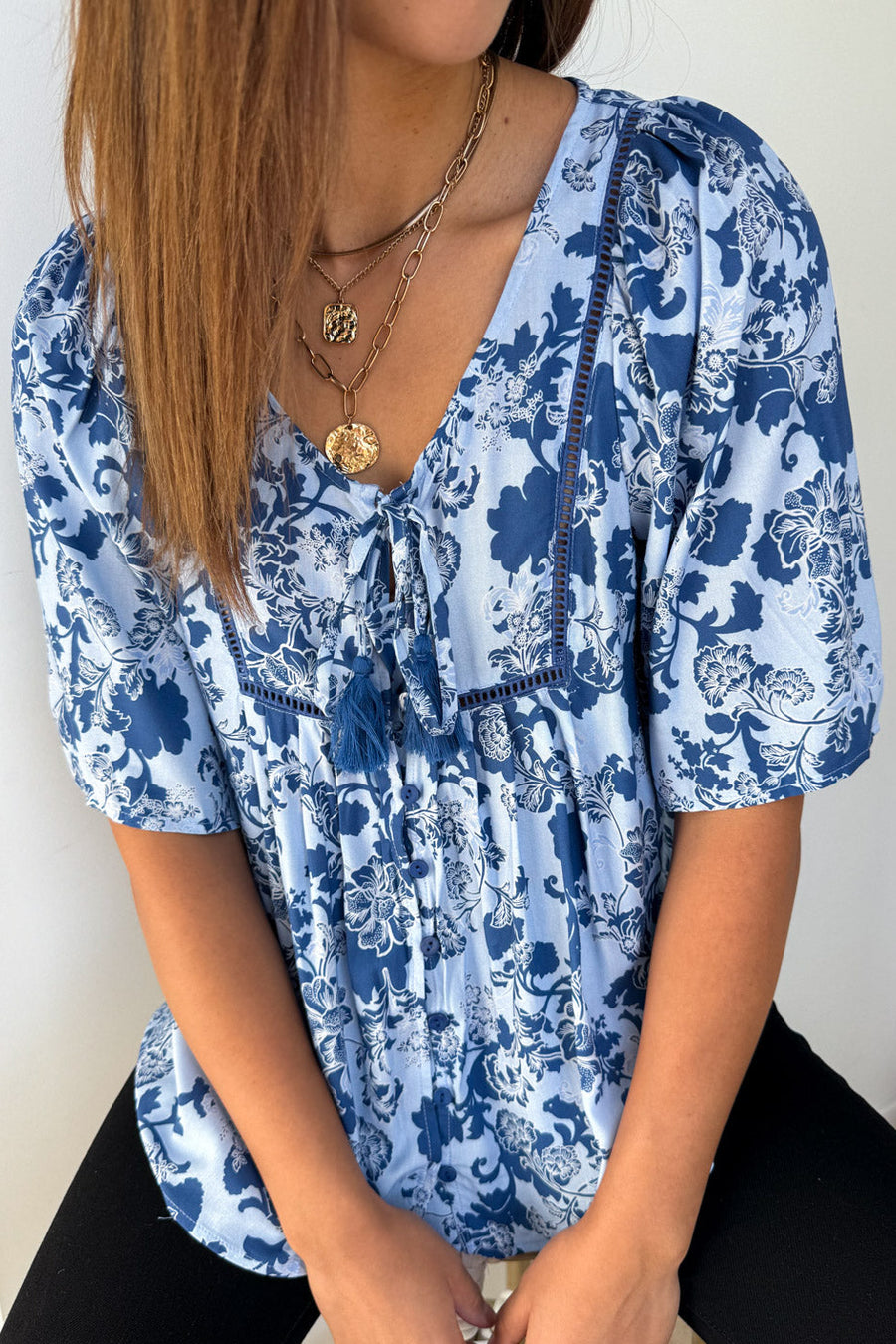 Blue Floral