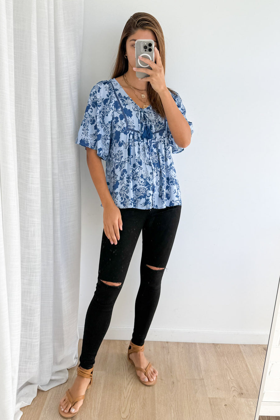 Blue Floral