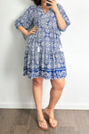 Blue White