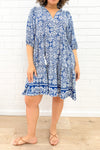 Blue White