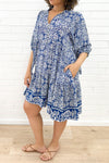 Blue White