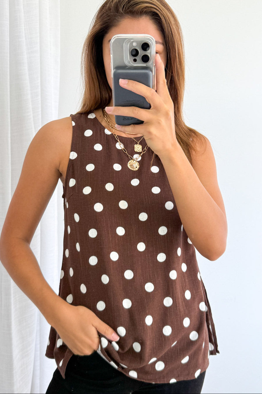 Chocolate Polka Dot