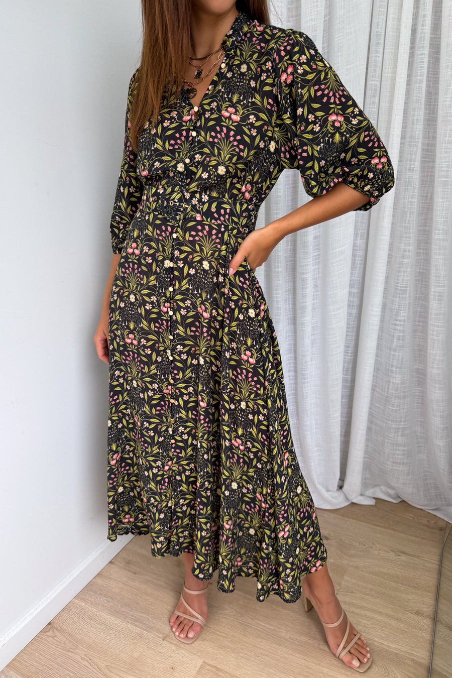 Black Floral