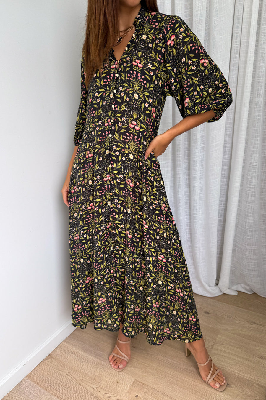 Black Floral