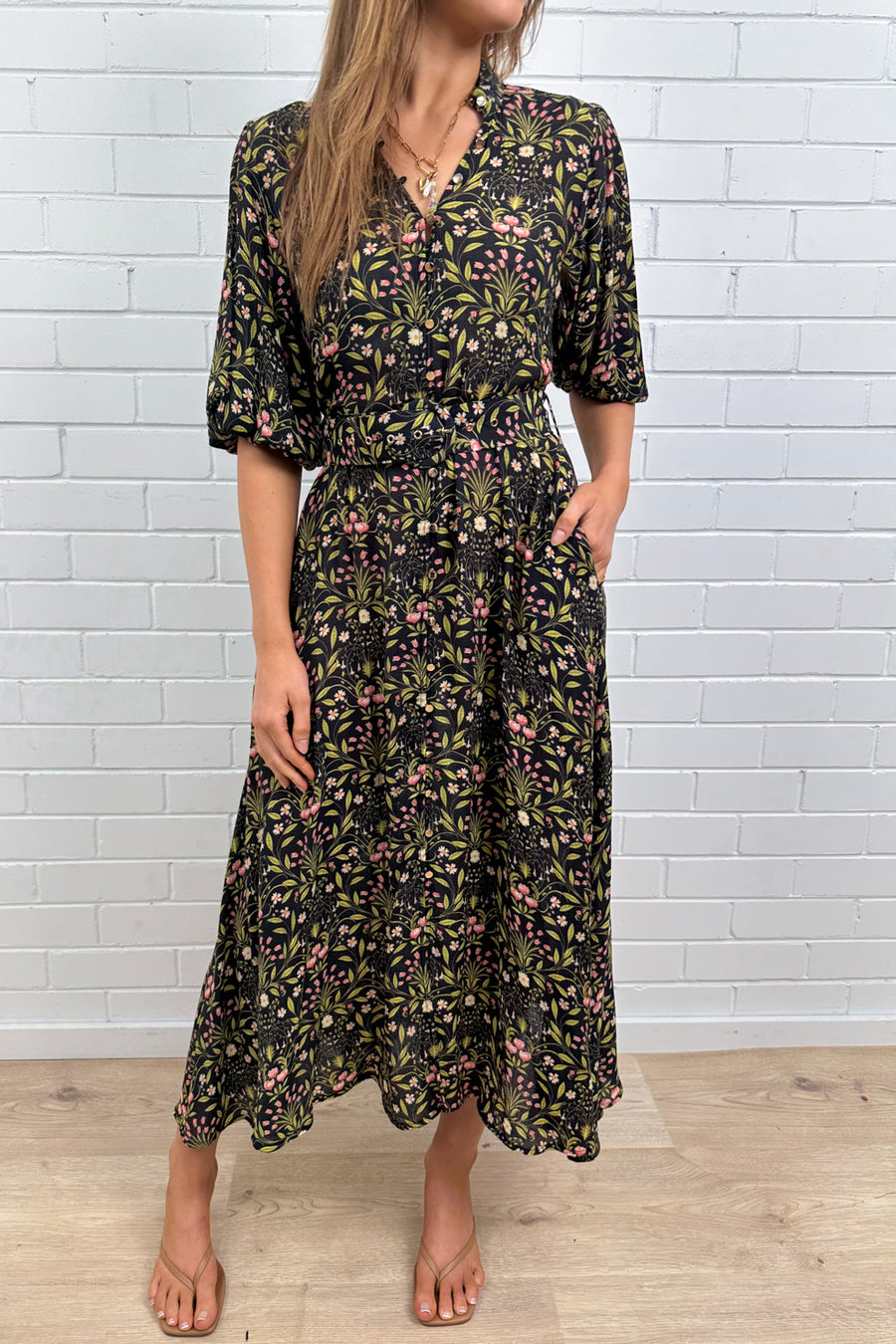 Black Floral