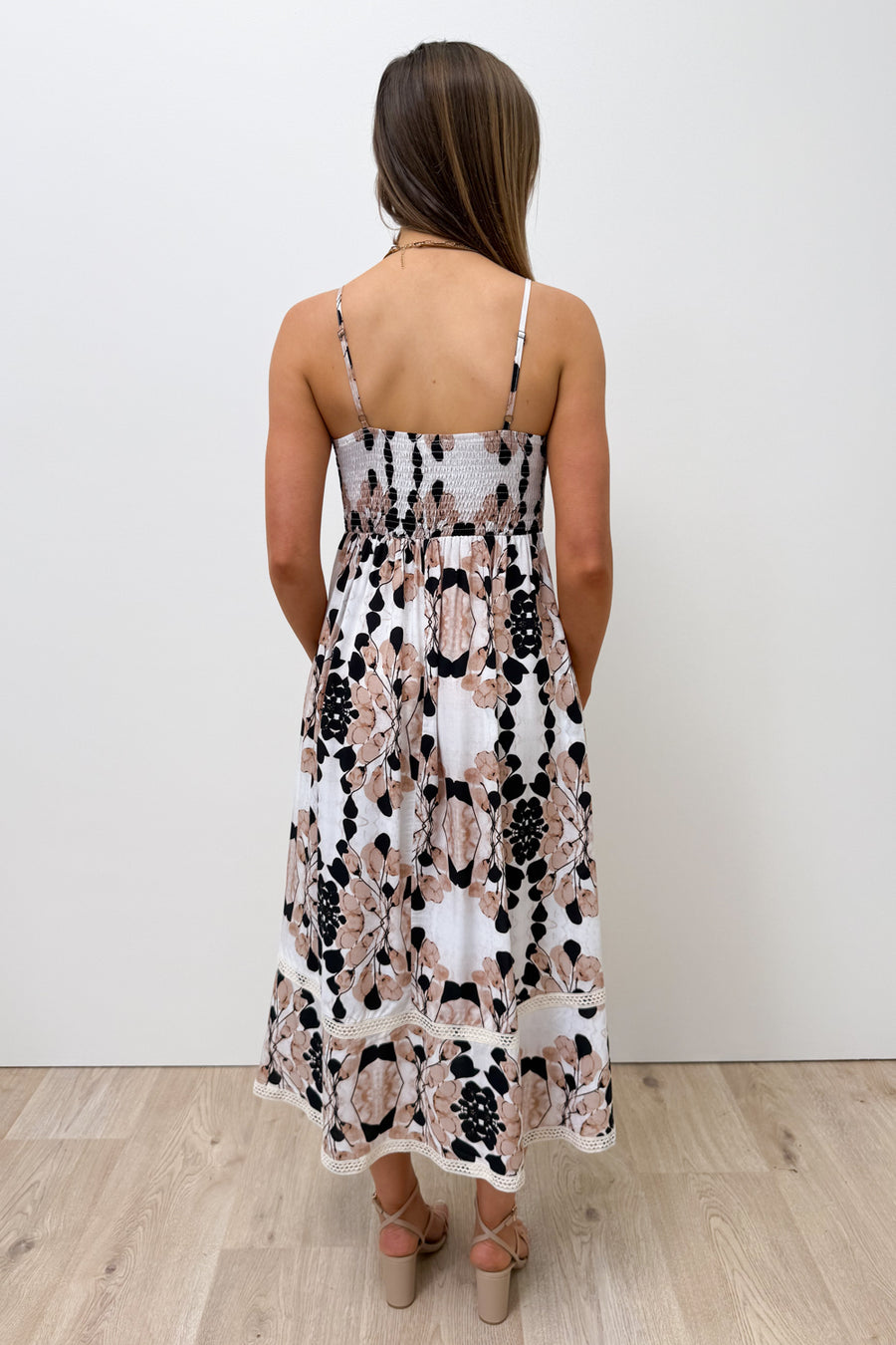 Black Taupe Floral