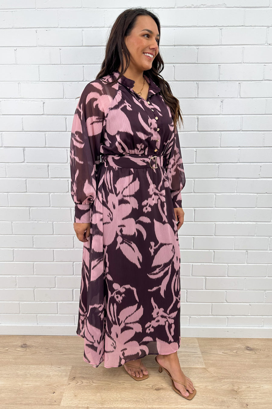 Wine Blush Floral