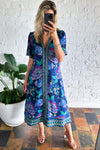Navy Floral