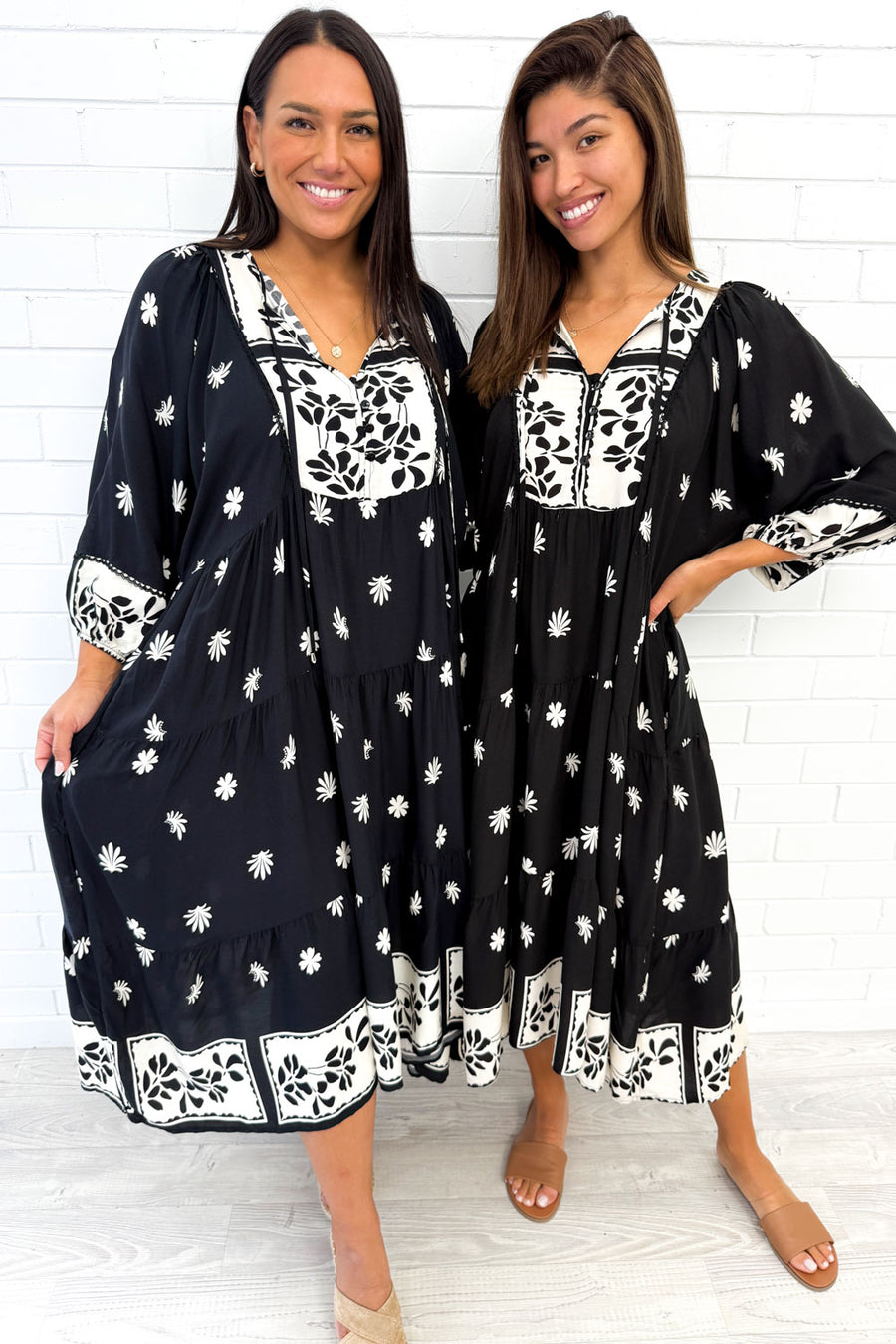 Black White Boho