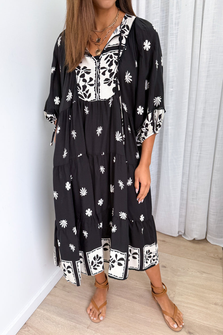 Black White Boho