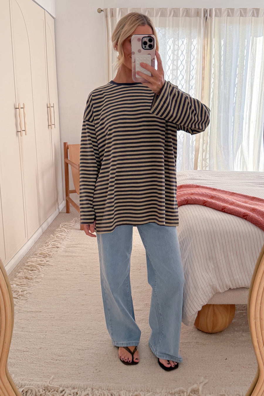 Washed Yellow Stripe