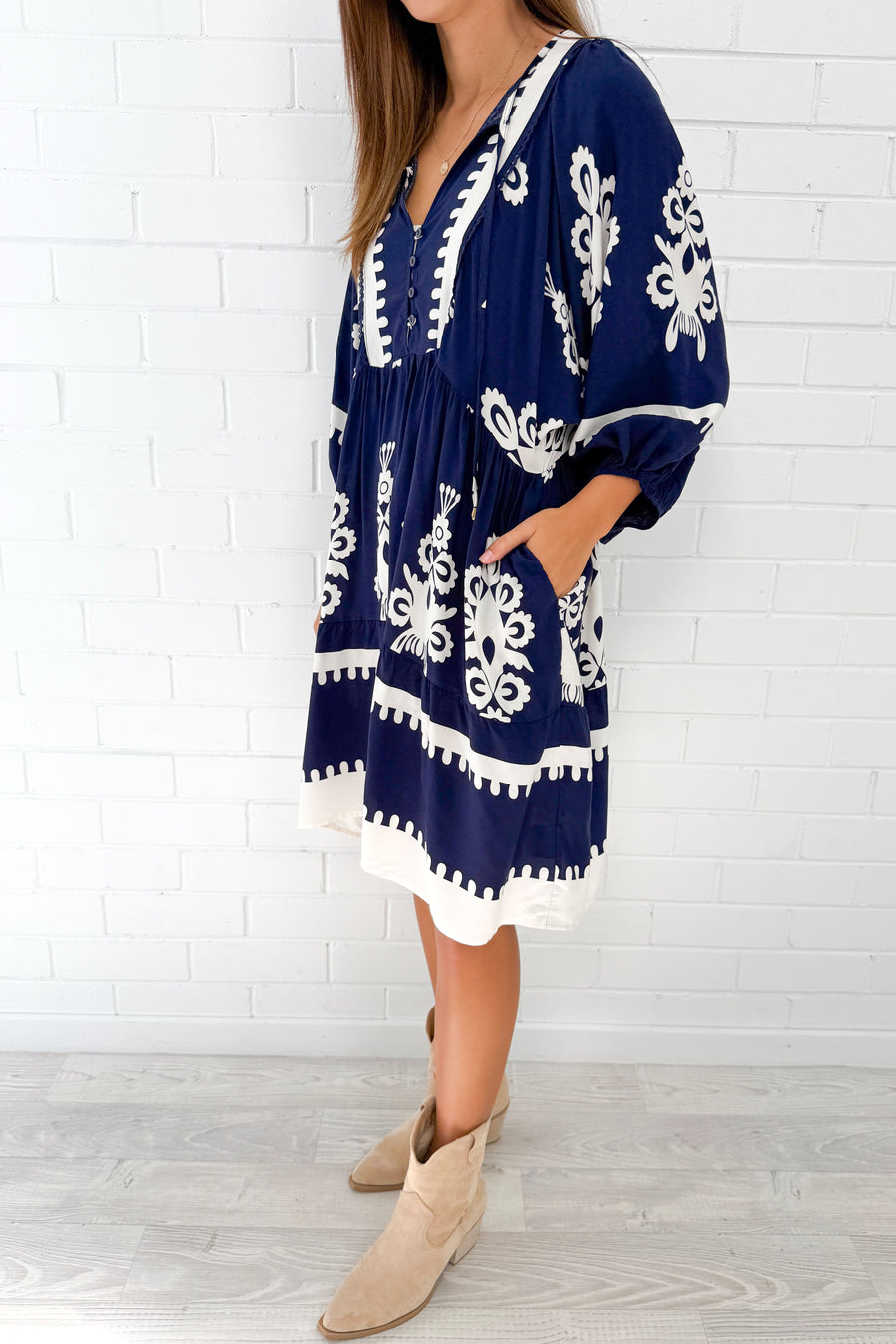 Navy Boho
