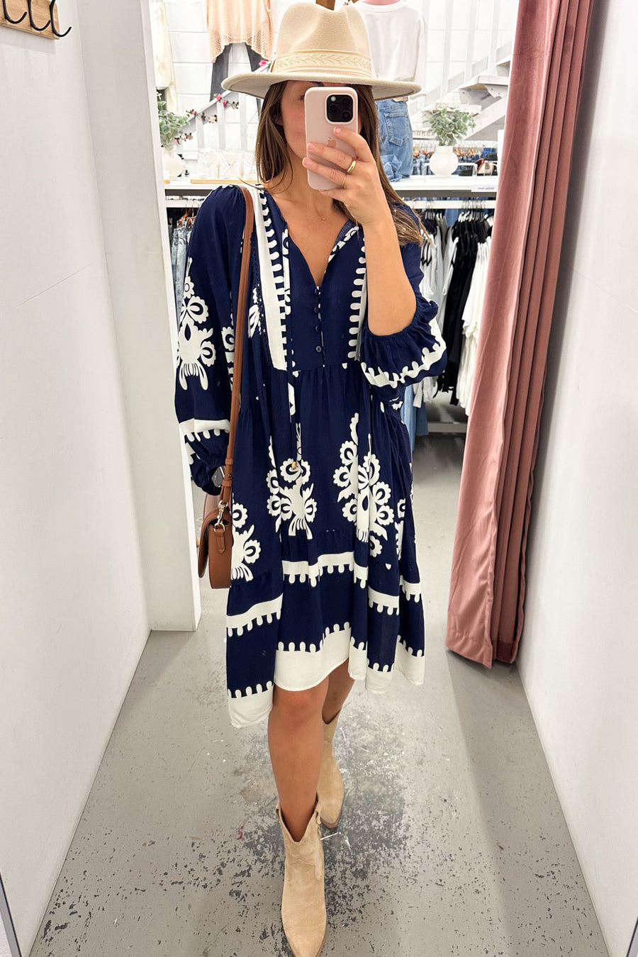 Navy Boho