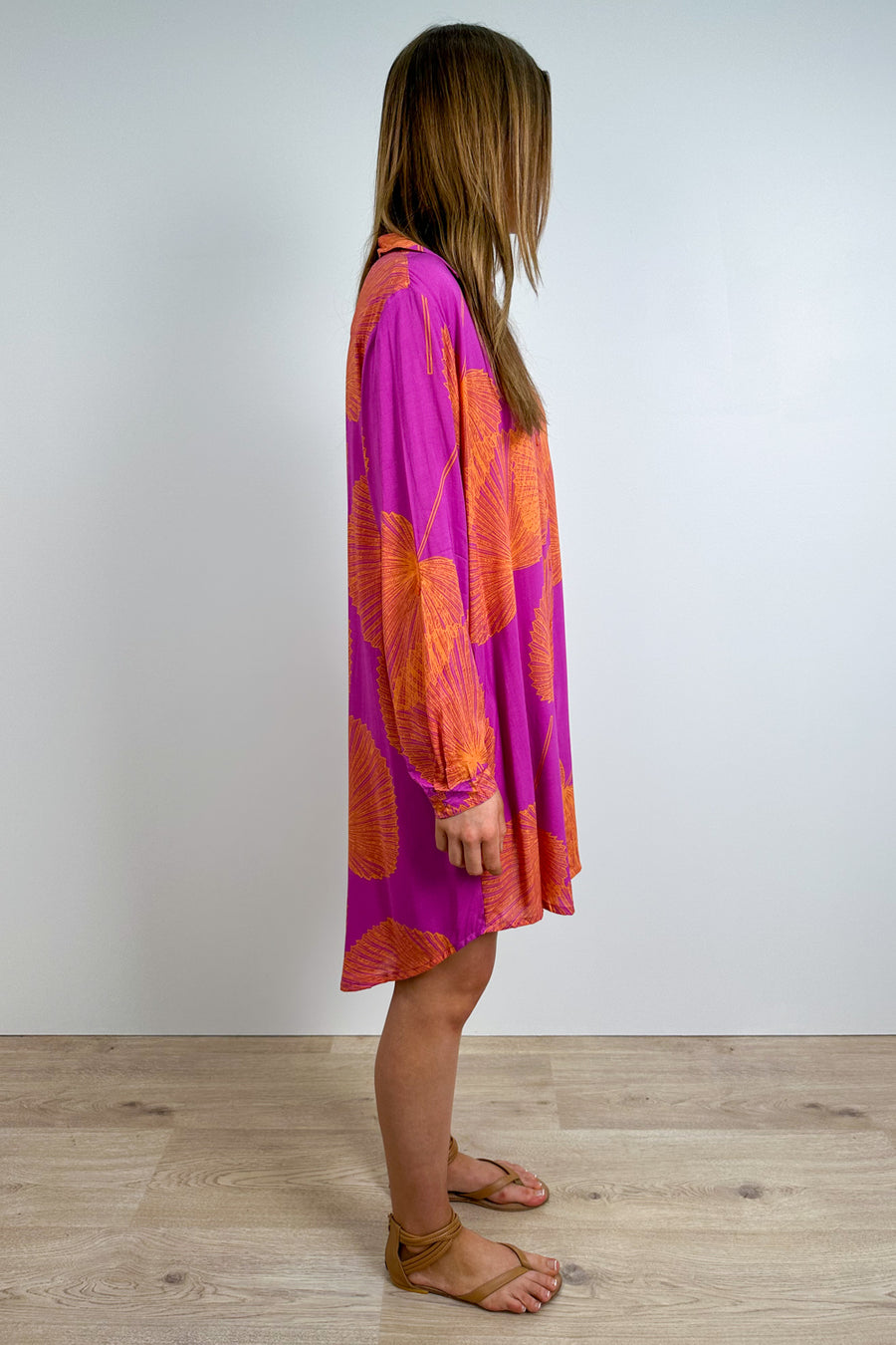 Purple Orange Palm