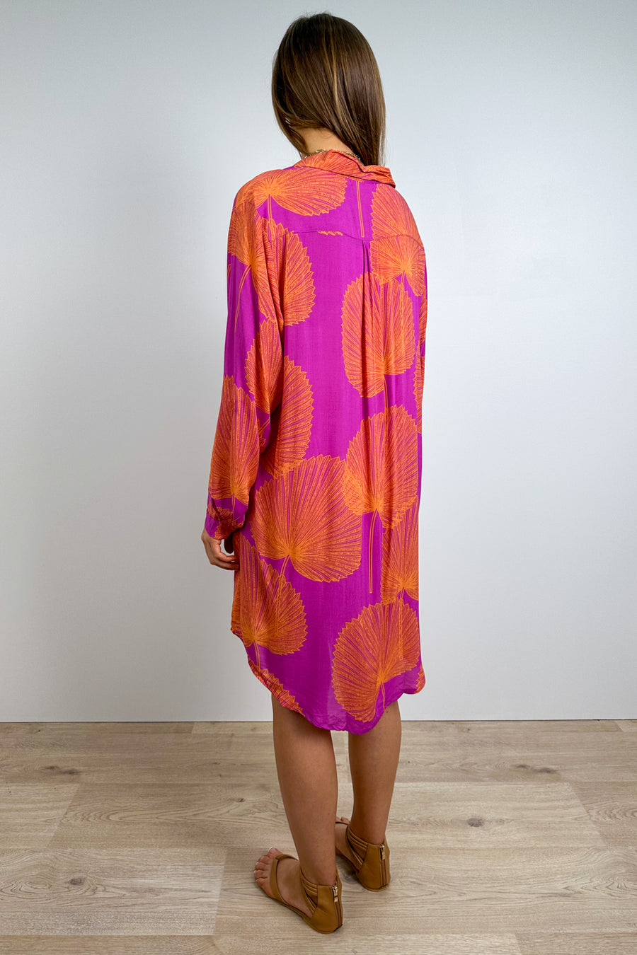 Purple Orange Palm