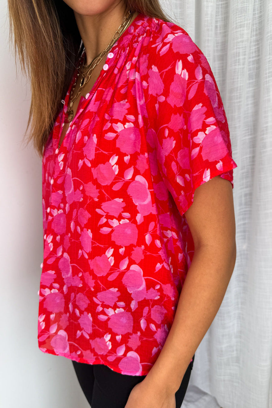 Pink Red Petal
