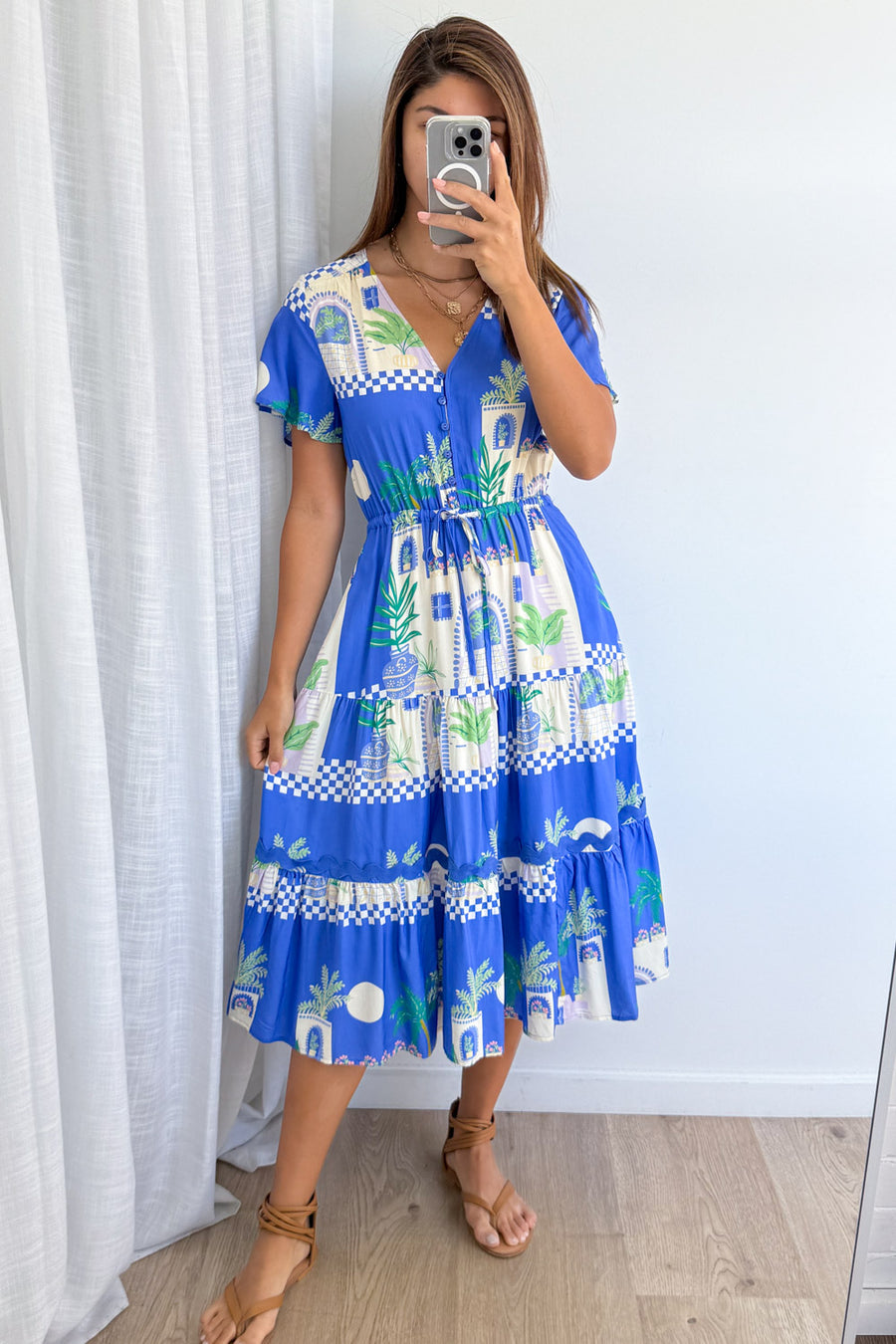 Blue Villa Print