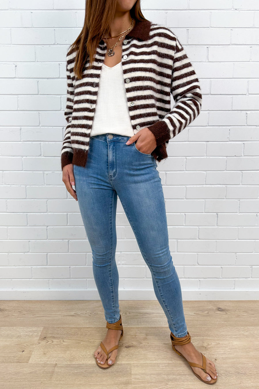 Chocolate Cream Stripe