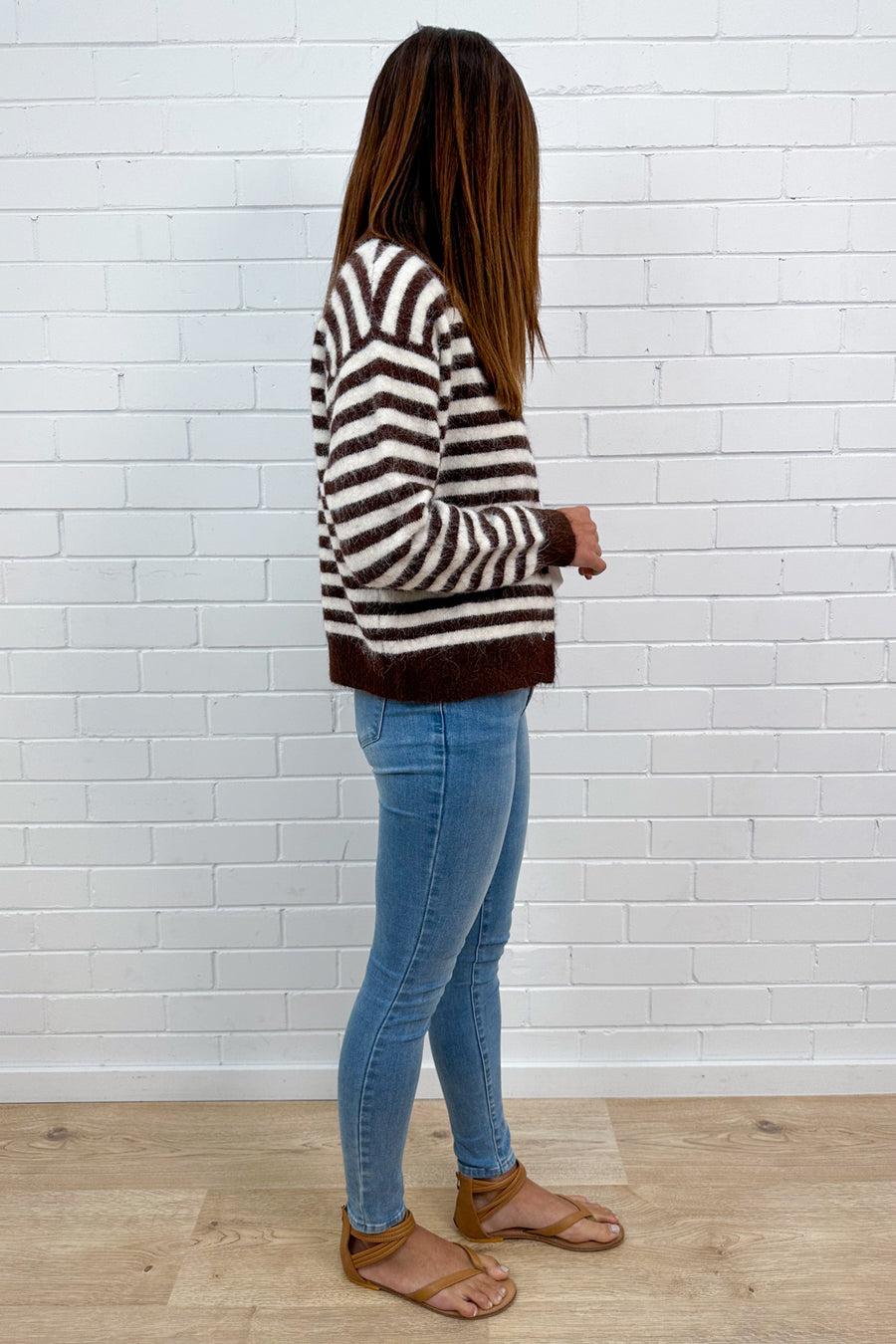 Chocolate Cream Stripe