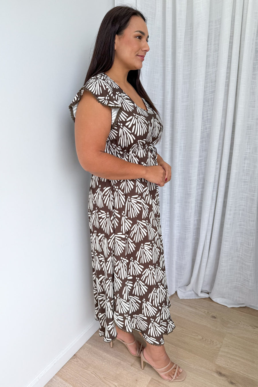 Chocolate Abstract Leaf