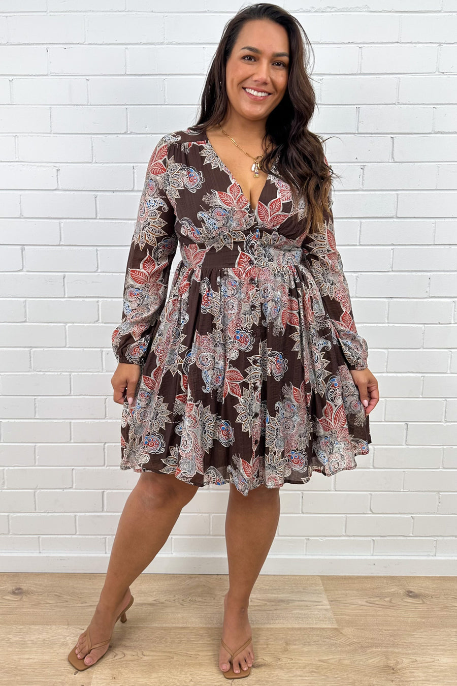 Chocolate Paisley