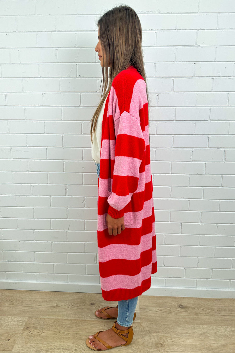Pink Red Stripe