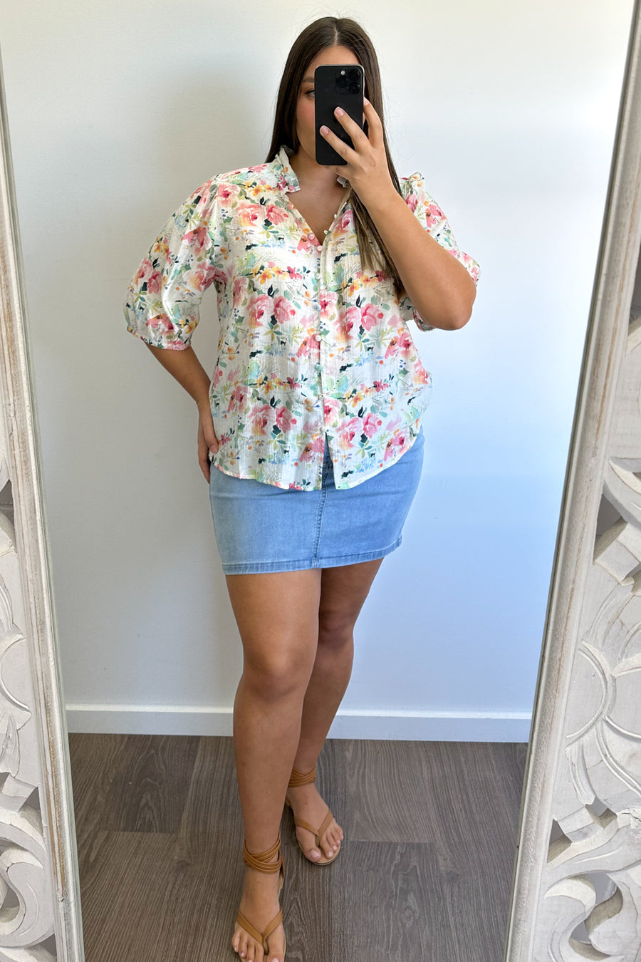 Pink Watercolour Floral