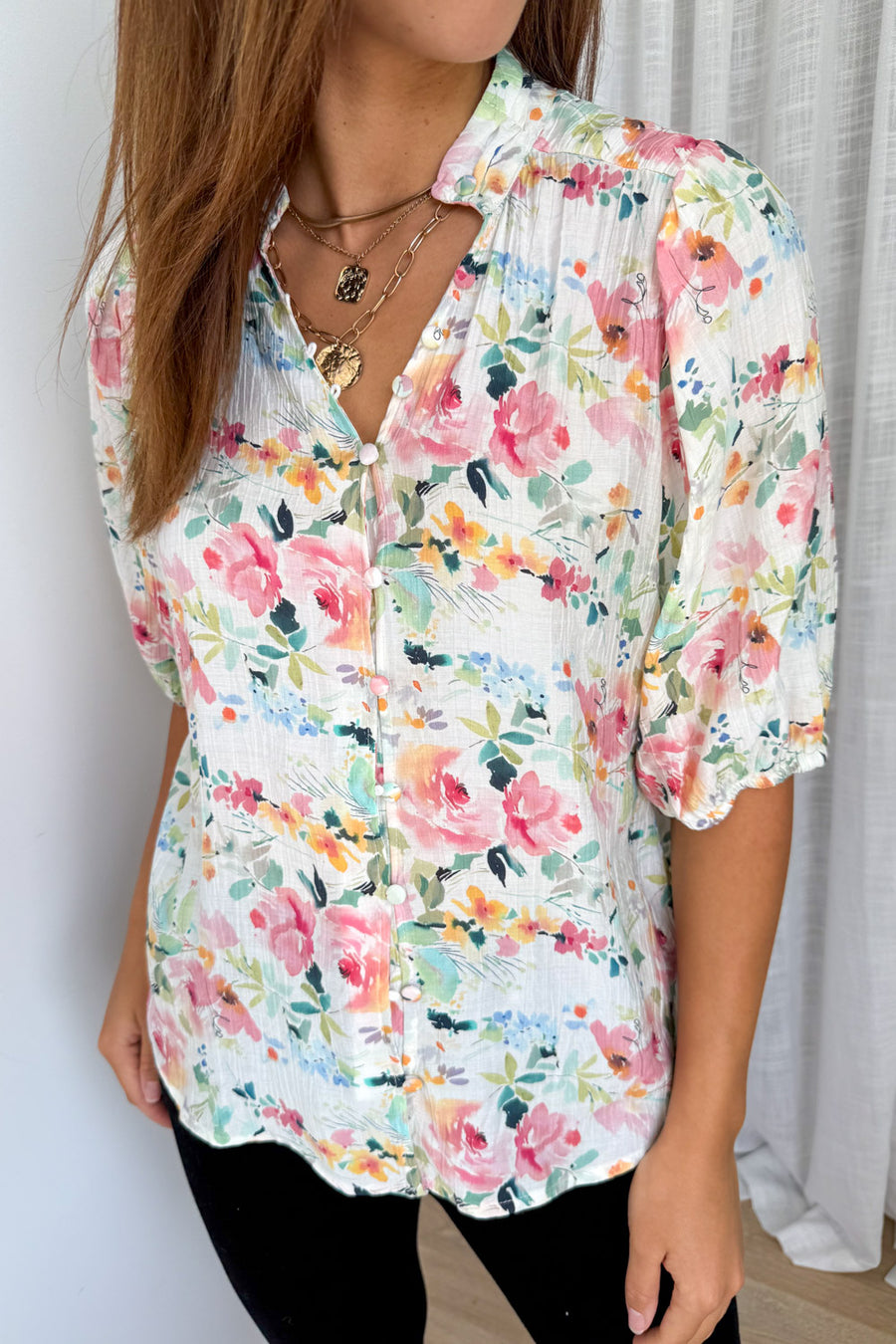 Pink Watercolour Floral