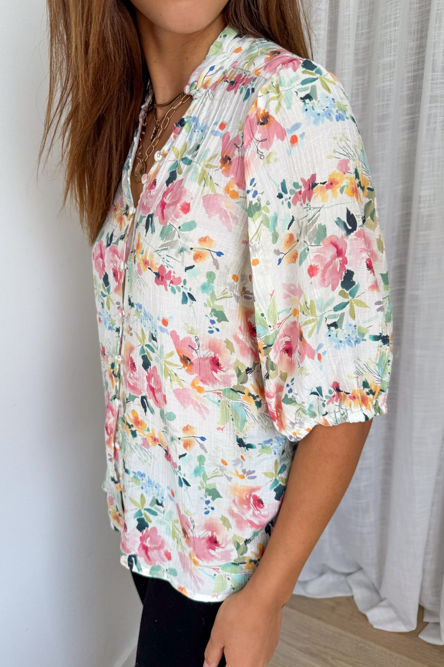 Pink Watercolour Floral