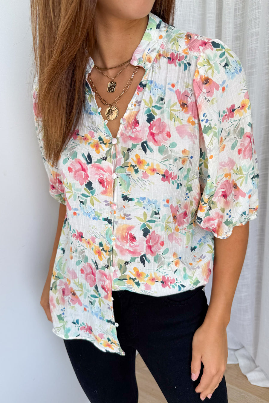 Pink Watercolour Floral