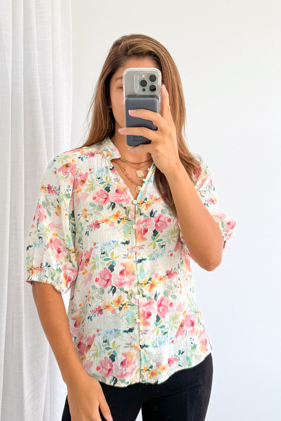 Pink Watercolour Floral