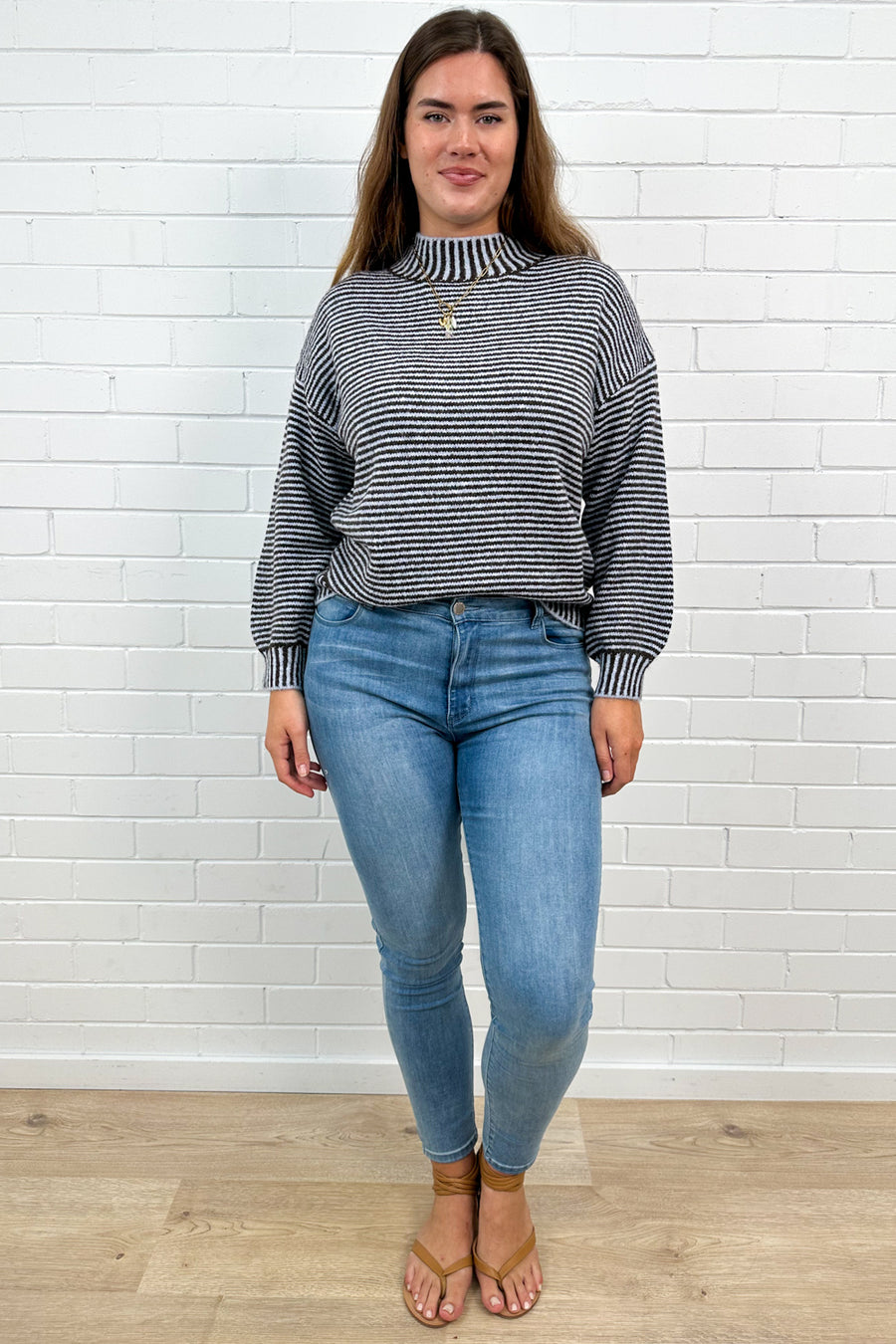 Blue Chocolate Stripe