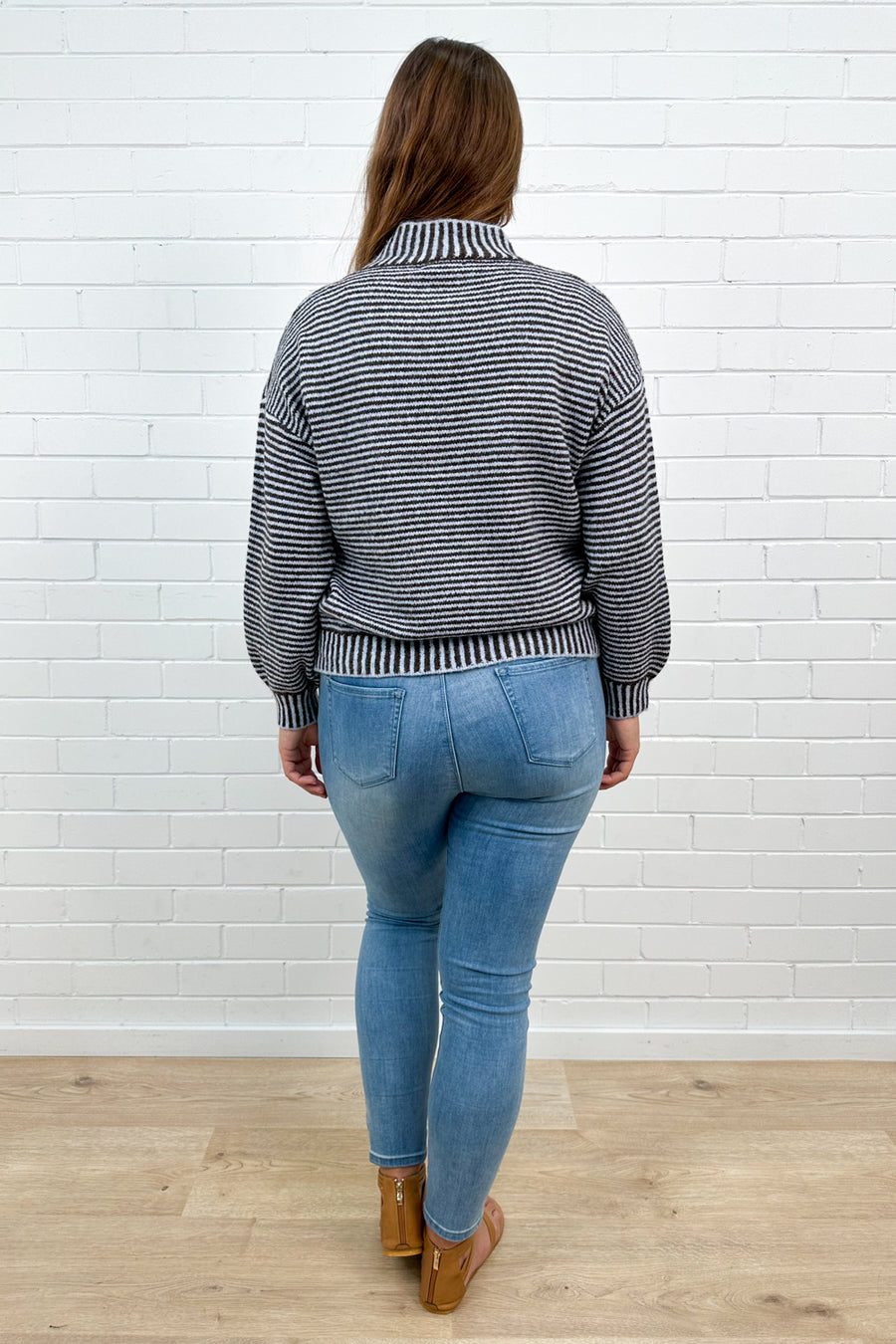 Blue Chocolate Stripe