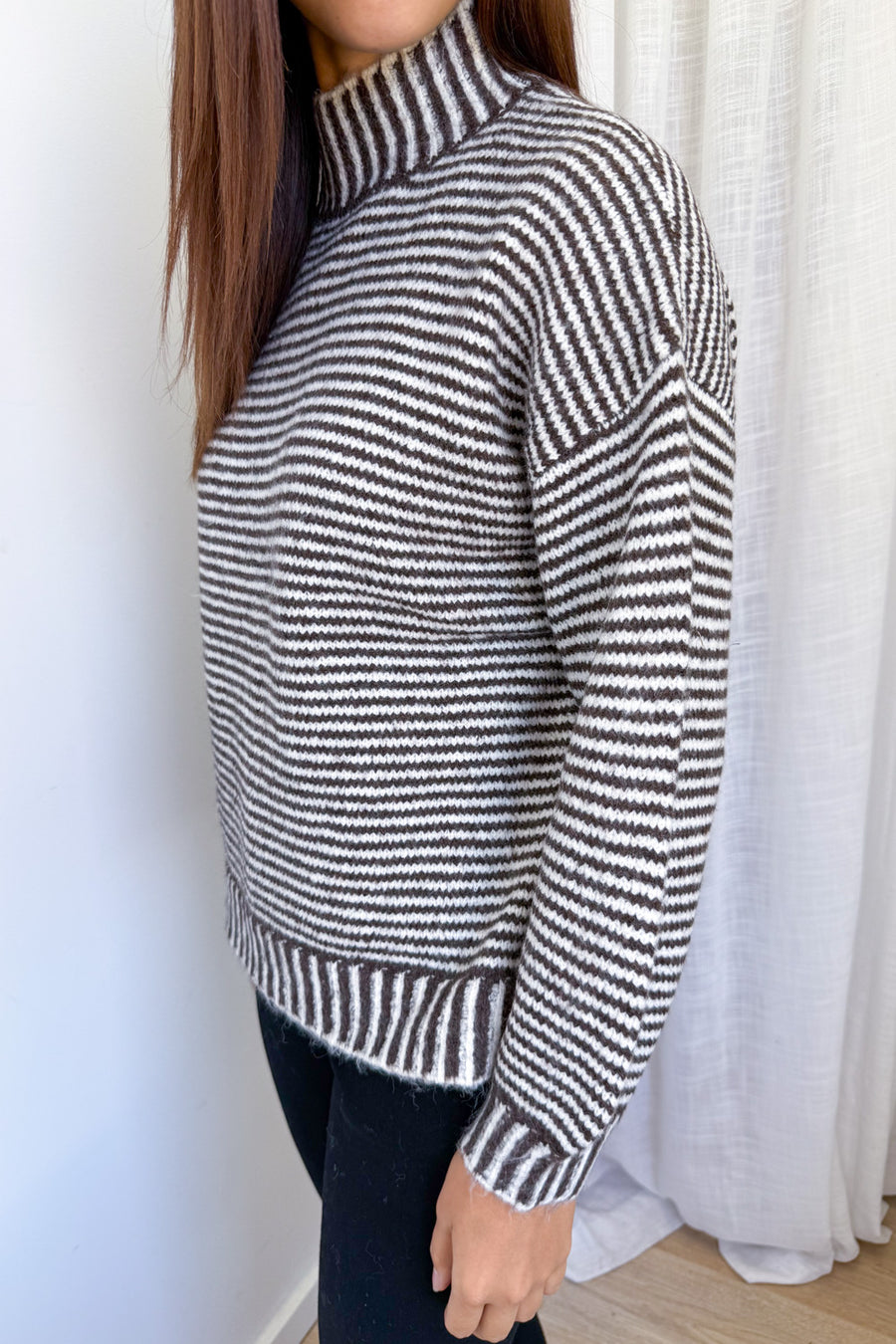 Chocolate White Stripe