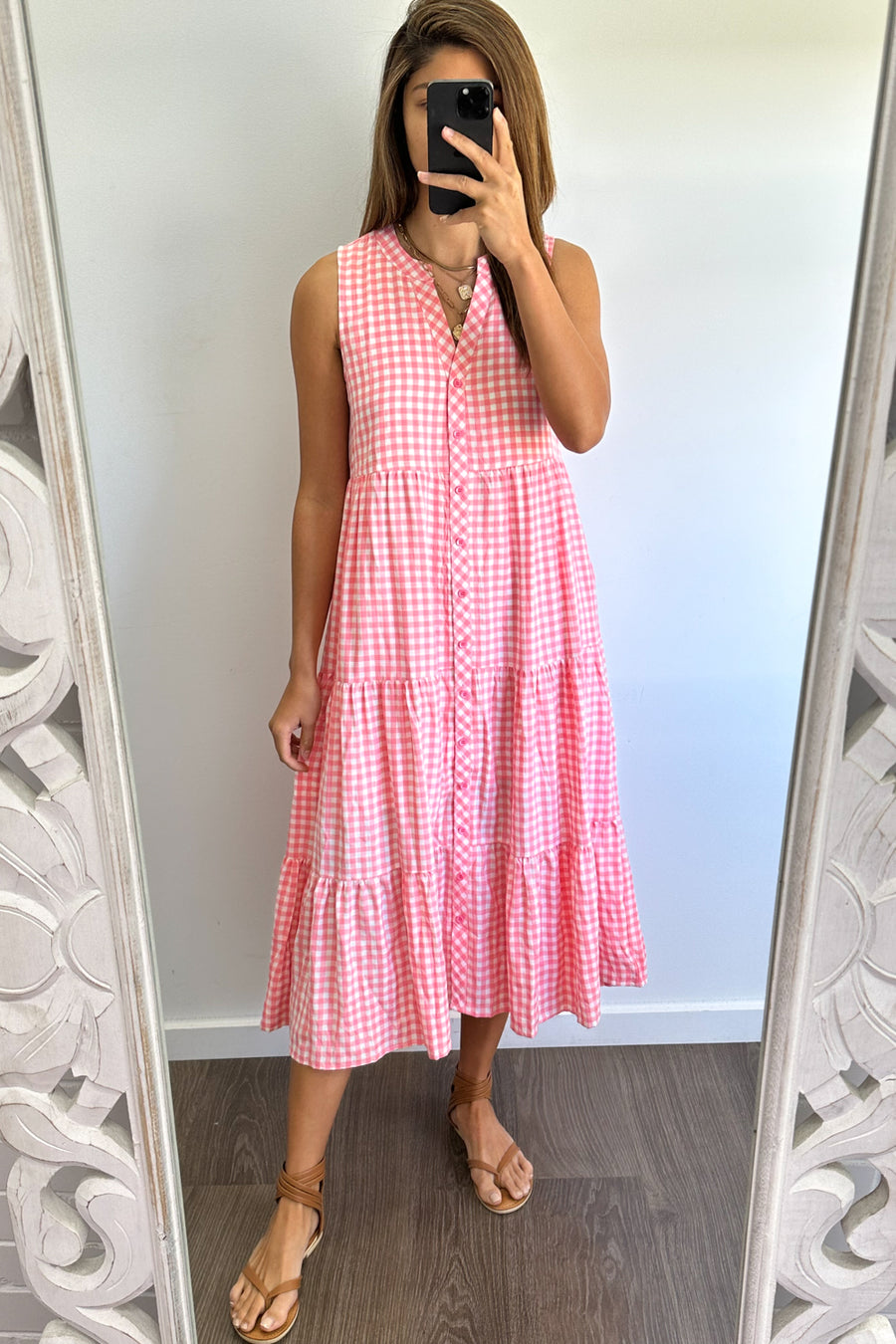 Pink Gingham