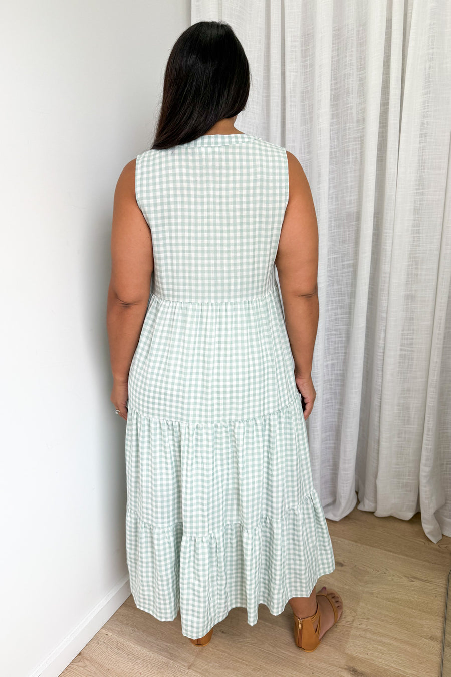 Green Gingham