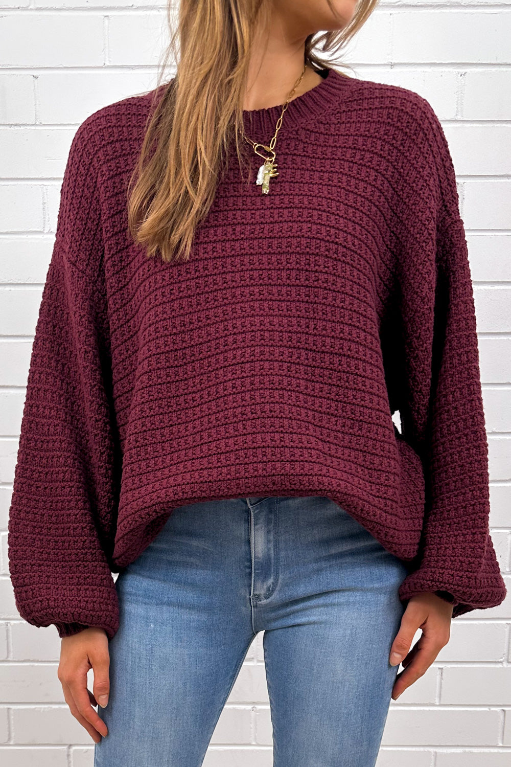 Rowan Knit - Wine – Vine Apparel
