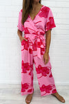 Pink Red Floral