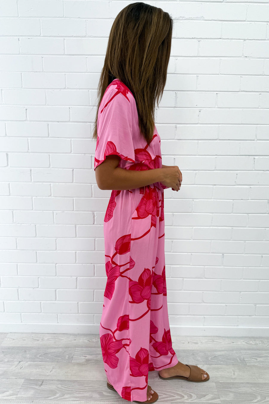 Pink Red Floral