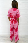 Pink Red Floral