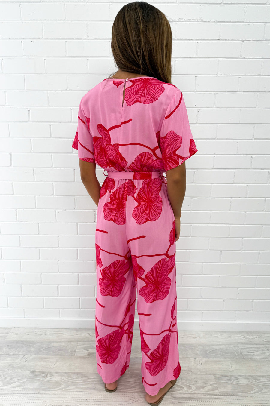 Pink Red Floral