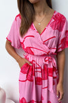 Pink Red Floral