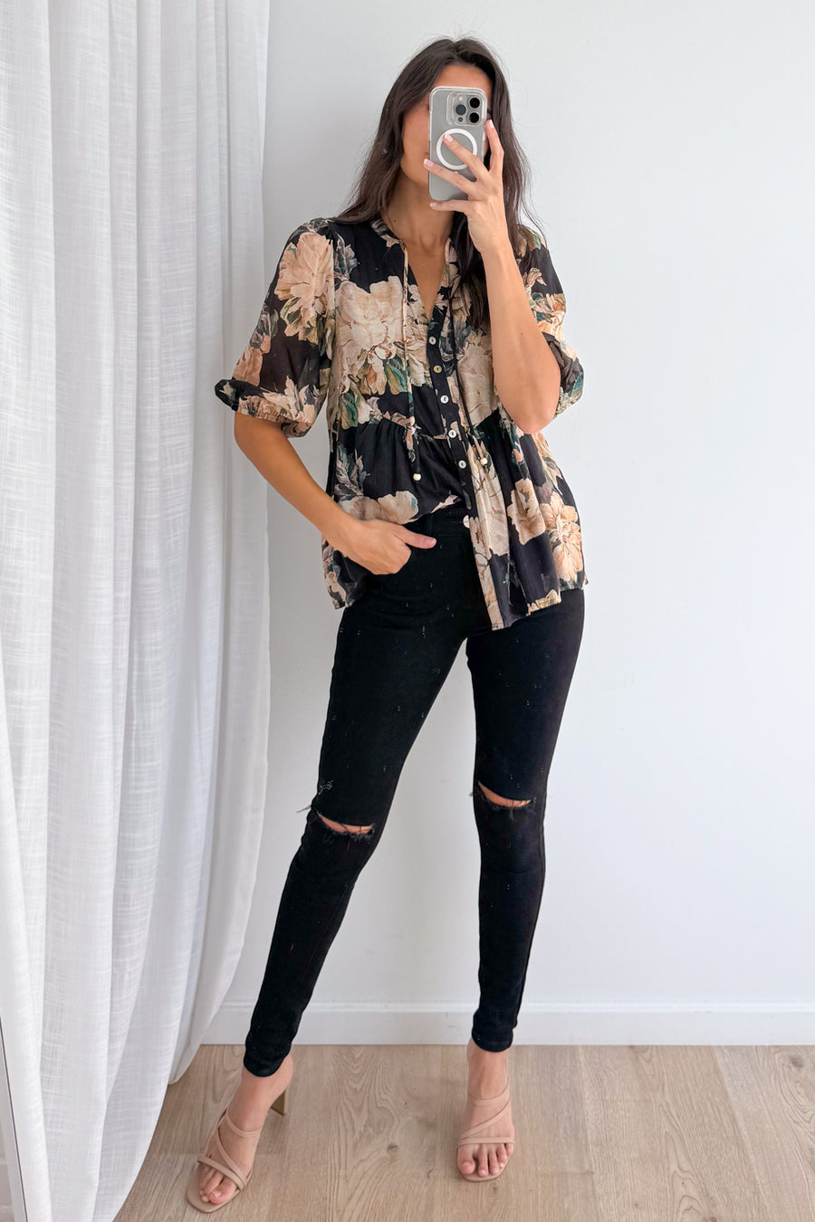 Black Floral