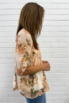 Peach Floral