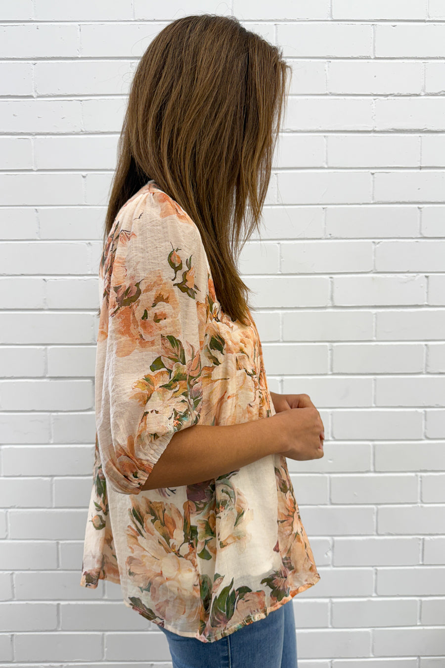 Peach Floral