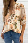 Peach Floral