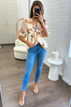 Peach Floral