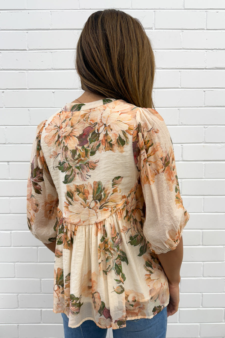 Peach Floral