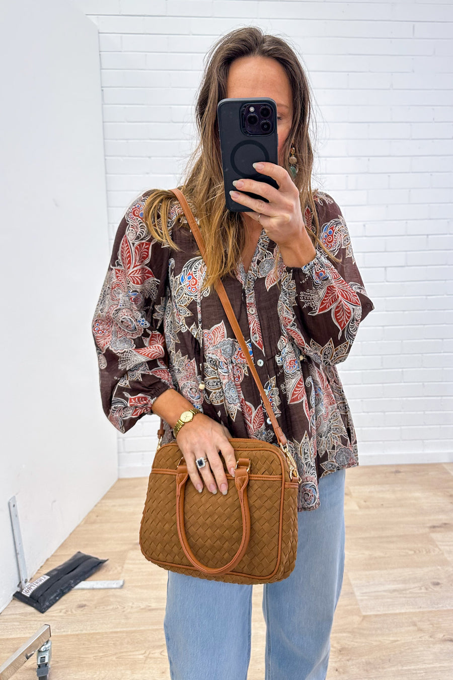 Chocolate Paisley